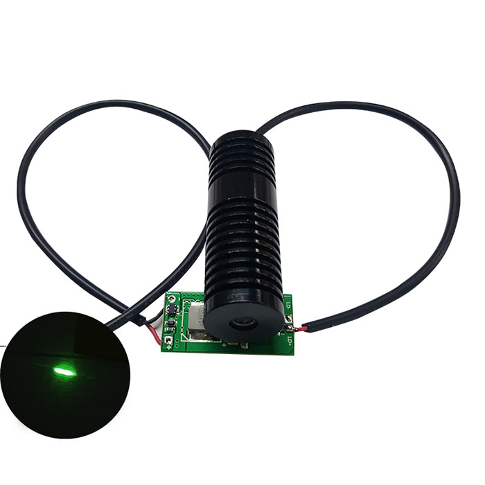 520nm 600mW Green Laser Diode Module Dot Long-distance Irradiation 12V - Click Image to Close